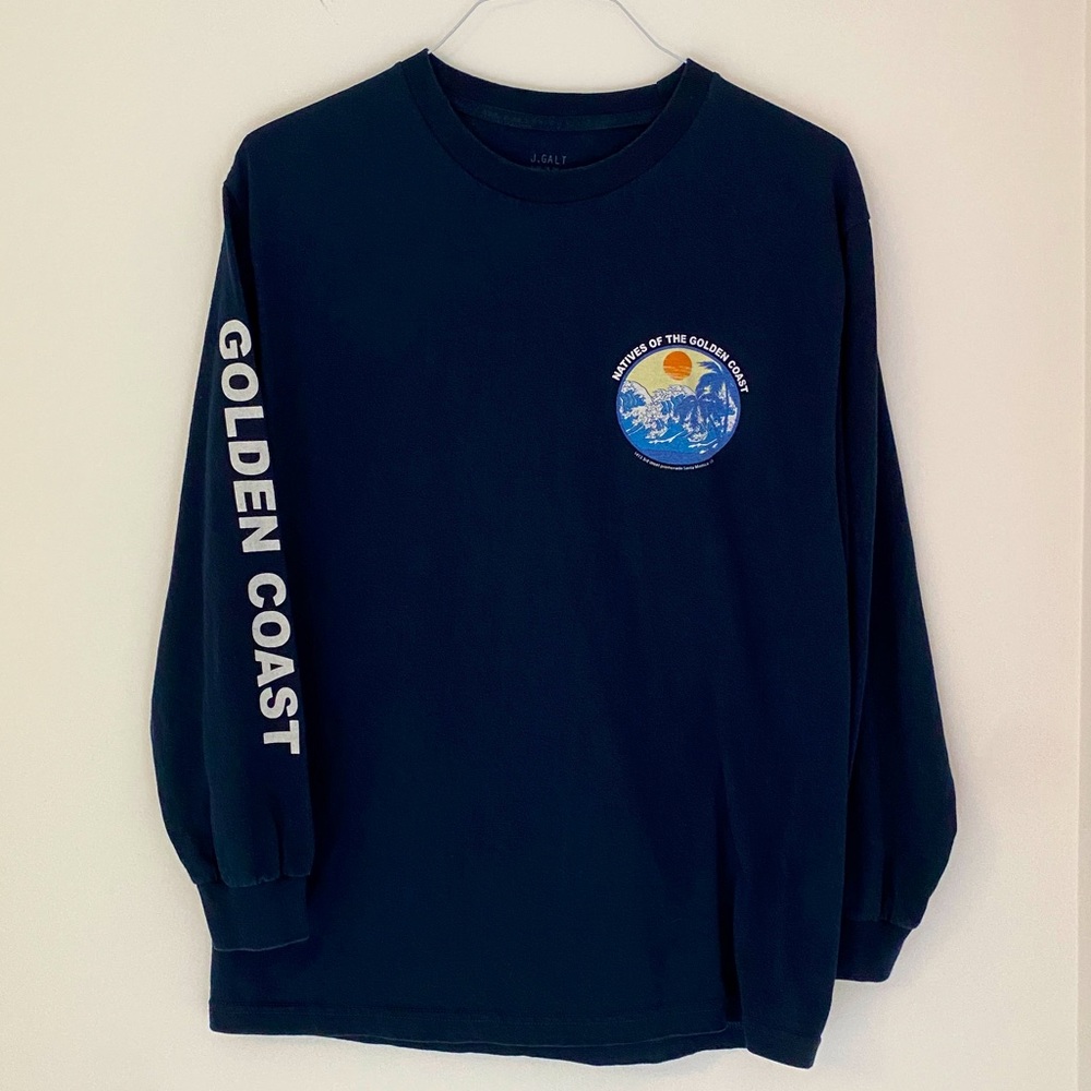 Pacsun John Galt Golden Coast Long Sleeve Tee